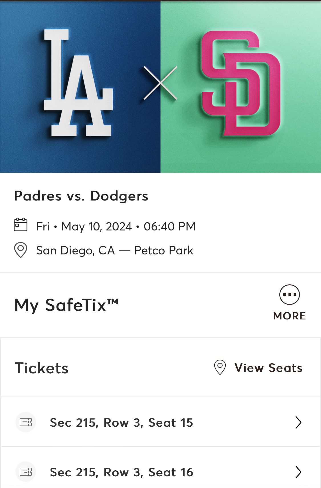 Dodgers Padres Tickets 