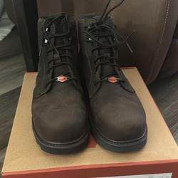 Mens Work Comp Toe Boots