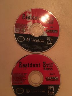 Nintendo GameCube resident evil zero