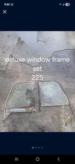 Chevy apache deluxe window frames set