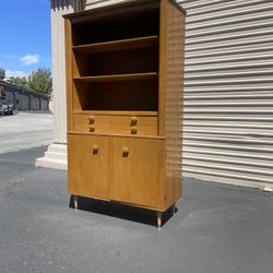 Mid Century Modern Hutch Cabinet 