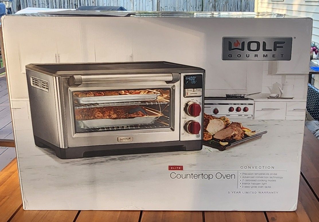Wolf Gourmet Elite Counter Top Oven New