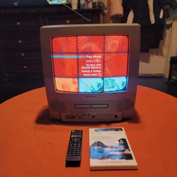 Emerson 13"CRT TV/DVD Combo With Remote