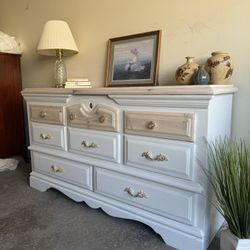 Refinished Vintage Pine Buffet / Dresser NEW