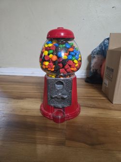 Gumball candy machine.