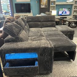 MELODY LED SECTIONAL SLEEPER