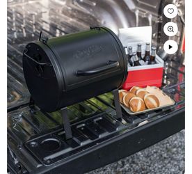 Char-Griller® Portable Pro™ Parrilla Portátil de Carbón y Caja de Fuego Lateral