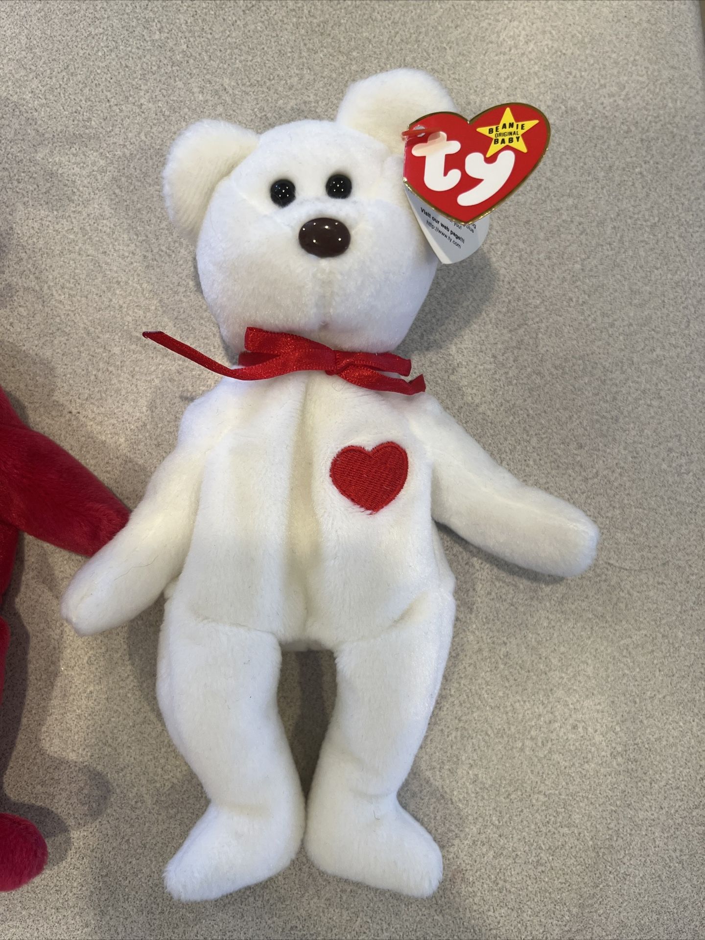 Beanie Babies – Rare – Valentino – Valentines Bears