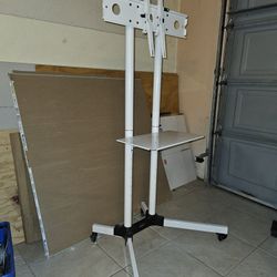 Rolling TV stand .
