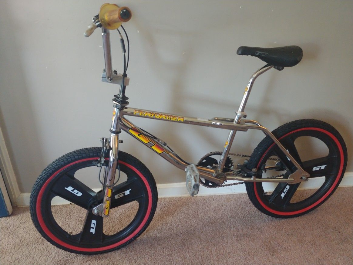 1996 Gt performer Freestyle mags bmx bike