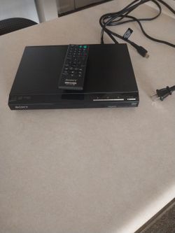 Sony. DVD player