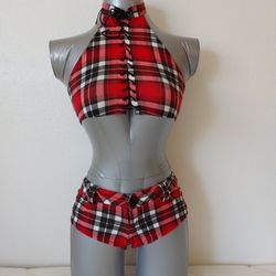 Sexy halter top + minishorts set - CURRENT MOOD