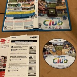 Wii Sports Club (Nintendo Wii U) CIB - 2014 Nintendo
