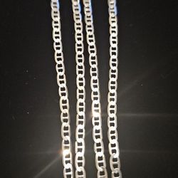 .925 Mariner Link Necklace 