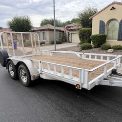 Pj Utility Trailer 83”x14’ Dual axle 