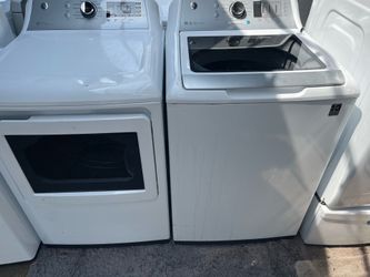 Ge set washer and dryer/ working perfect / 2 month warranty