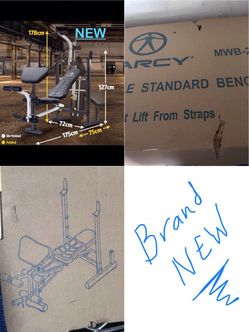 NEW NEW Weight Bench “Mercy” MWB-20100 ( NEW in the BOX)