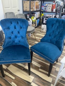 Blue Dining Chairs