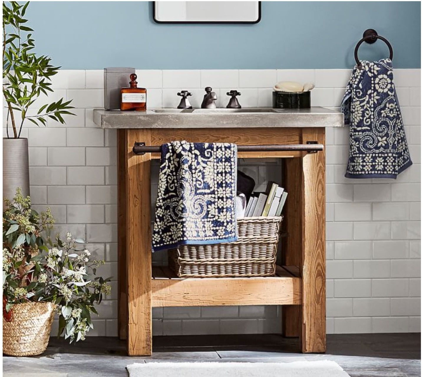 NEW Pottery Barn Abbott Vanity 36” - TWO AVAILABLE