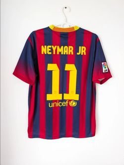 Neymar Jr Barcelona 2013-14 Home Jersey (Debut Season)