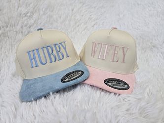 Couple Hats Embroidery