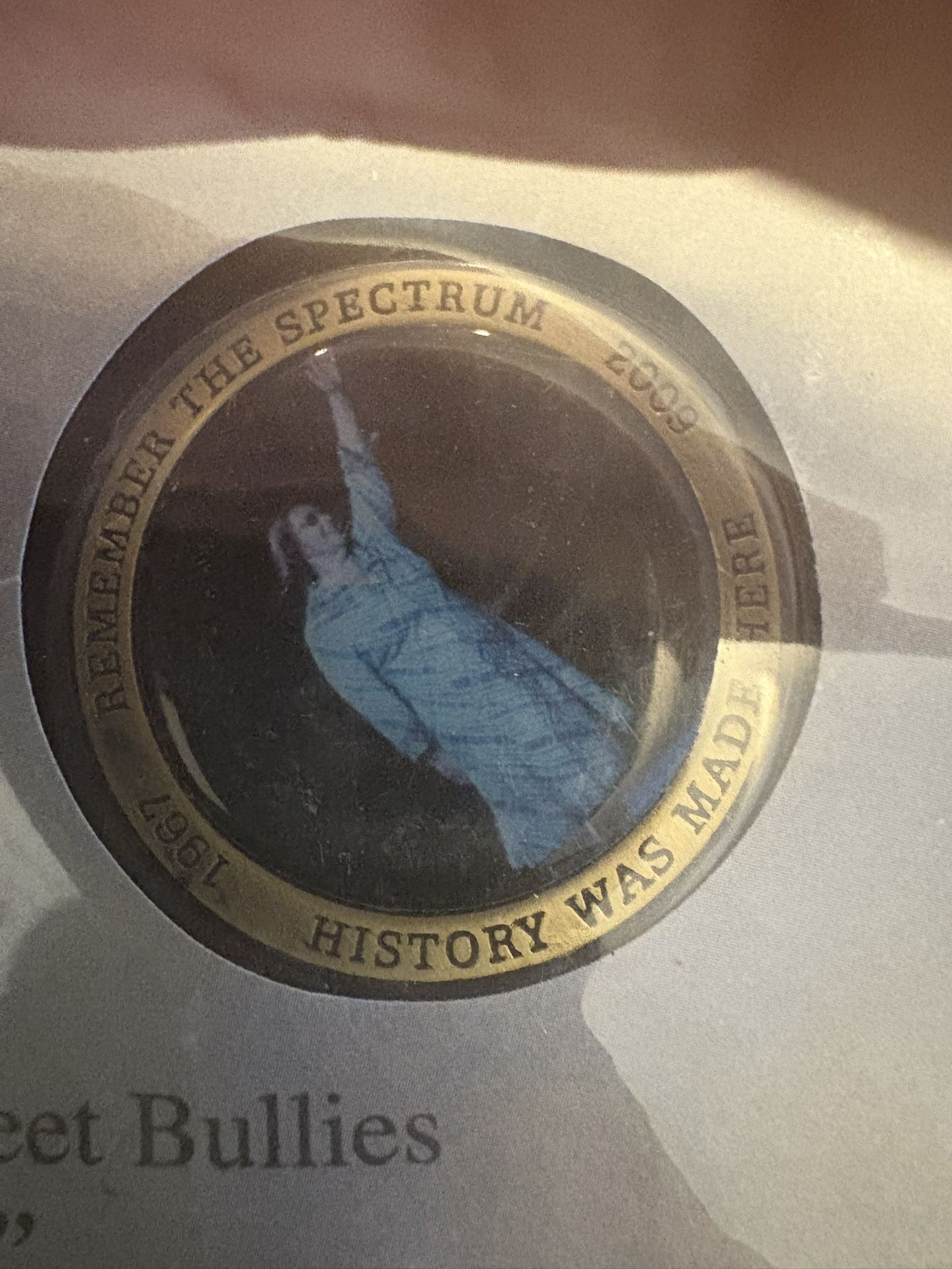 COMMEMORATIVE KATE SMITH COIN - PHILADELPHIA FLYERS - SPECTRUM - 1(contact info removed)