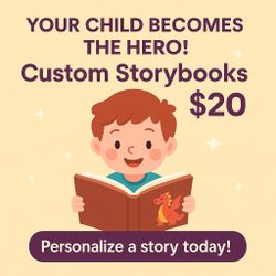 📚 Custom Kid’s Story – Your Child Becomes the Hero! – $20