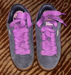 Puma grey and purple size 9.5 in women