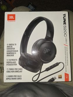 JBL Tune 520C USB-C Wired Headphones