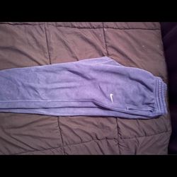 Blue nike sweats L