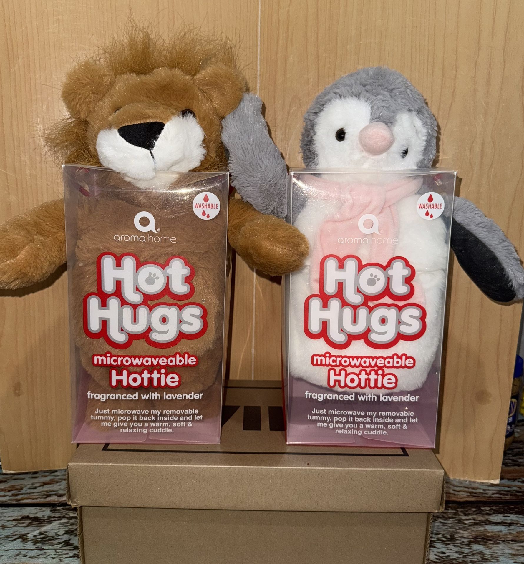 Brand New HOT HUGS Microwaveable Hottie