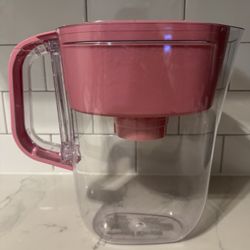 Brita water filter pitcher pink clear