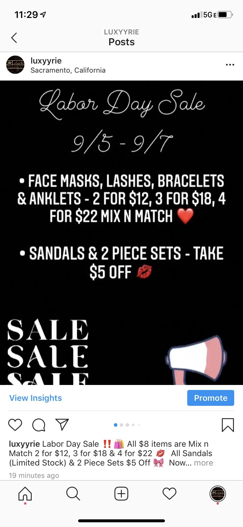 Face Masks, Anklets, Bracelets, 2 Piece Sets