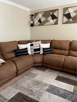 Reclining sectional for sale