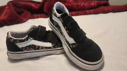 Girls VANS Size 8.5 Toddler
