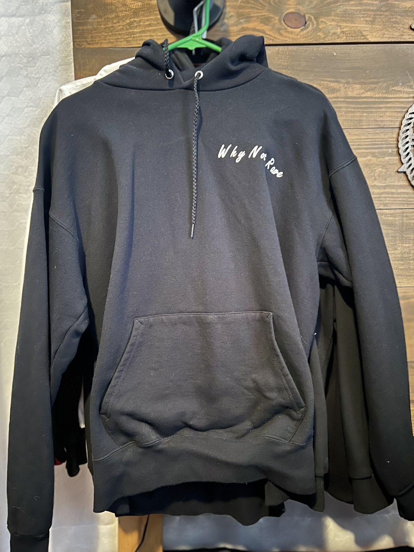 WHYNOTRAVE Black Hoodie