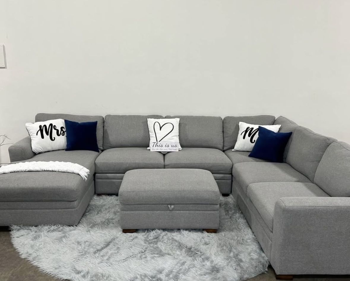 Sofa Sectional Grey