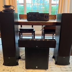 Pioneer Elite VSX-44 Receiver With Boston acoustic Speakers (lower Price!)