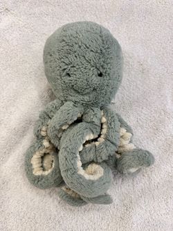 Jellycat Retired 9" Odyssey Octopus (Sage Green) Little Plush