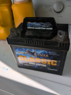 Gold Eagle Classic Lawnmower Battery