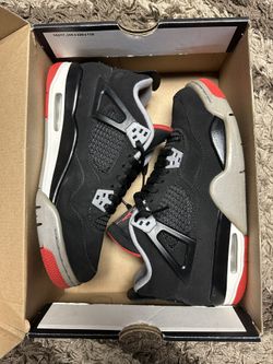 Jordan 4 Bred Size 7Y
