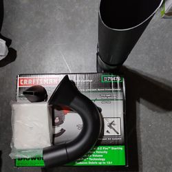 Blower/ Vac Attachments With Bag