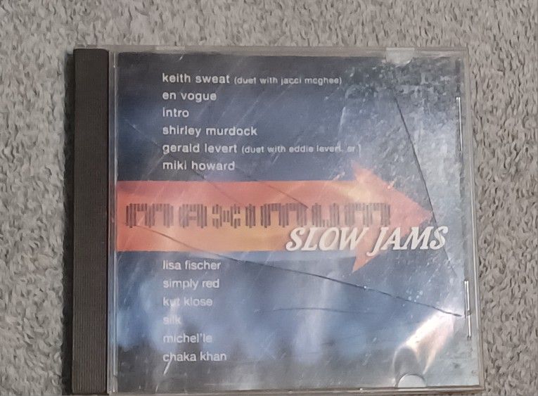Maximum Slow Jams CD Keith Vogue Silk Chaka Simply Red Jams Music