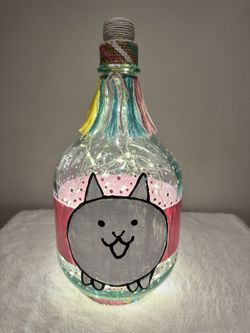 Cotton Candy Cat Lamp
