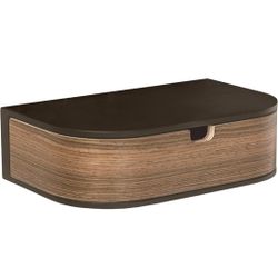 Hanging Wall Shelf with Drawer, Wooden Wall Shelf, Small Wall Drawers