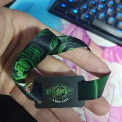 3 Day Wristband For Sale