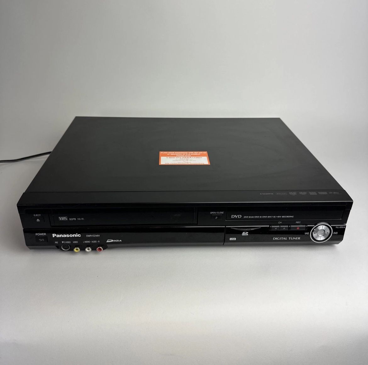 Panasonic HDMI Dvd Recorder Vcr  Combo HDMI Dvd Vcr Player 