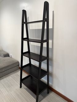 Dark brown shelf
