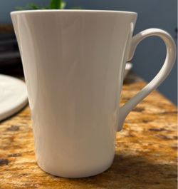 Mikasa White Coffee Mug Bone Cup