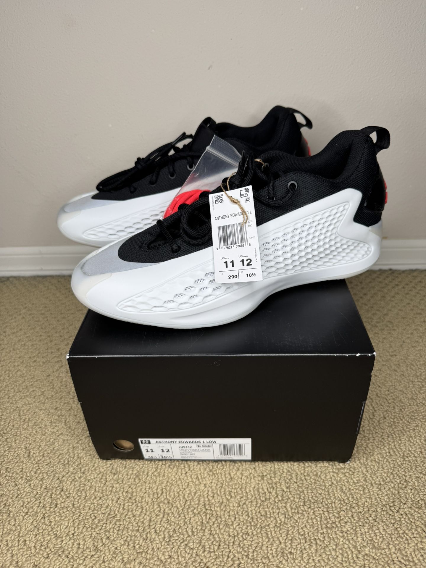 PRICE FIRM Adidas Anthony Edwards AE1 Low Best of Adi 2.0 JQ6140 Basketball Shoes (Men’s 11)